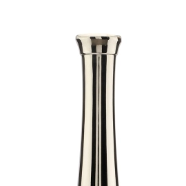 Blue and Silver Champagne large Bottle Vase