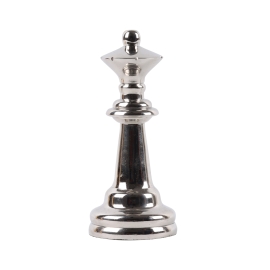 Chess King Queen Nickel Large Set 