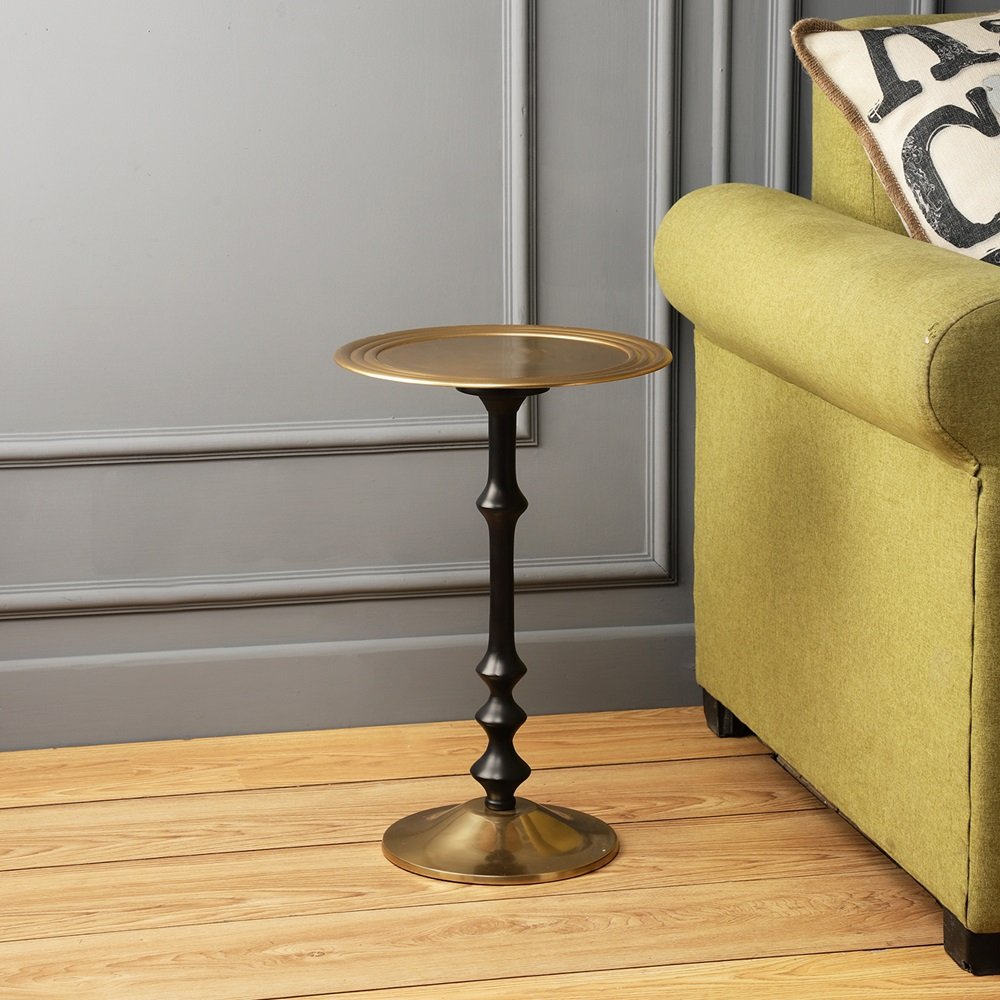 Gold Side Table