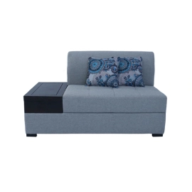 Nanaimo Fabric RHS Sectional Sofa in Grey Colour