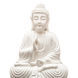 Enlightened Soul Buddha White