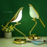 Luxury Golden Bird LED Table Lamp