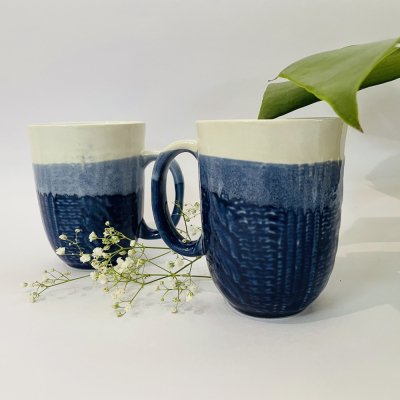 Elengate Bluebird Coffee Mugs ( Set of 2 )