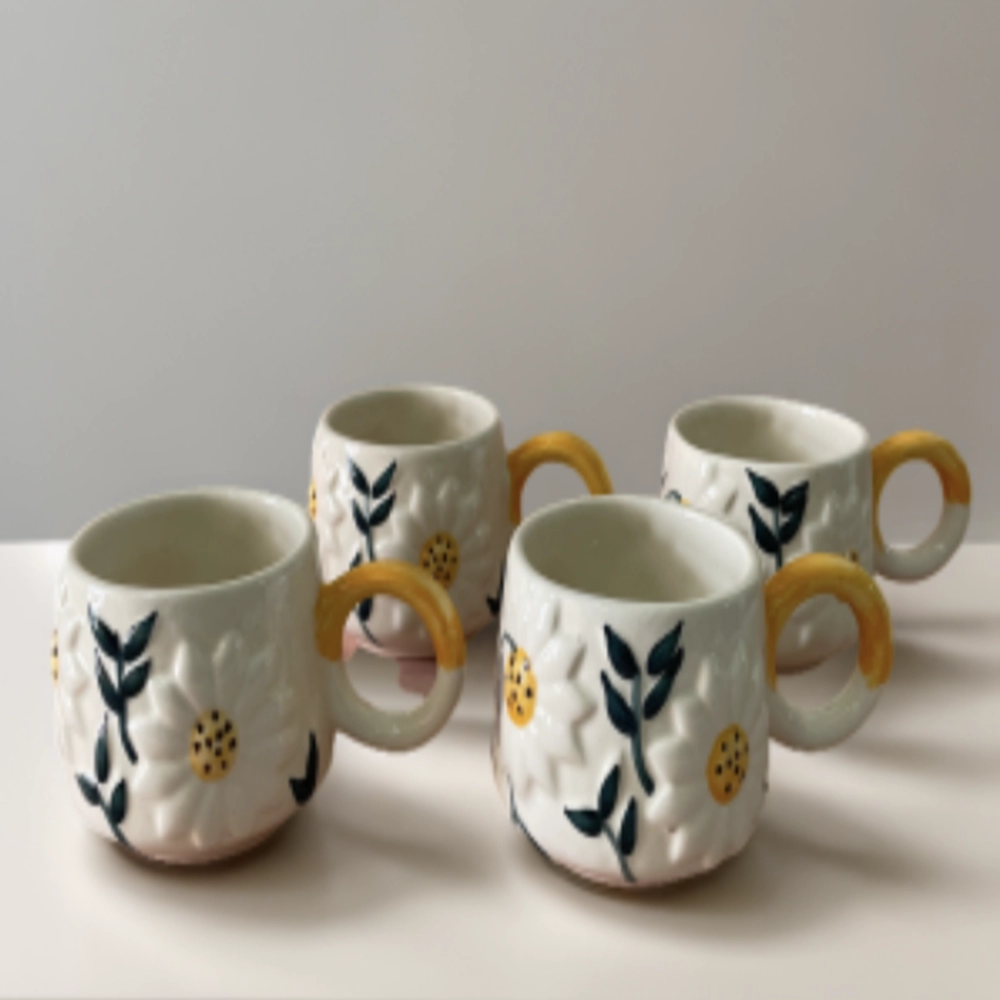 Lilly Coffee Mugs - Pack of 4 