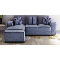 Alex Fabric RHS Sectional Sofa in Grey Colour