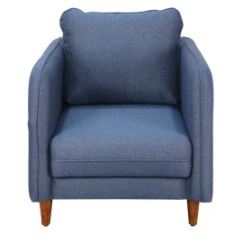 Amelio 1 Seater Sofa In Blue Colour