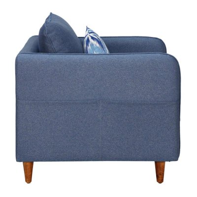 Amelio 1 Seater Sofa In Blue Colour image