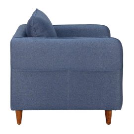 Amelio 1 Seater Sofa In Blue Colour