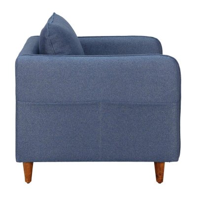 Amelio 1 Seater Sofa In Blue Colour image