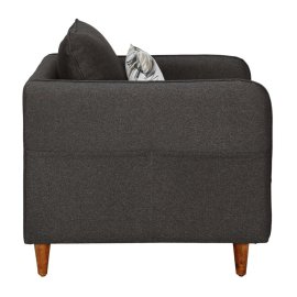 Amelio 1 Seater Sofa In Brown Colour