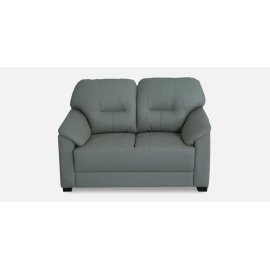 Croma Leatherette 2 Seater Sofa in Grey Color