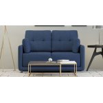 Cedar Fabric 2 Seater Sofa in Blue Color