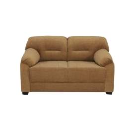 Colton Fabric 2 Seater Sofa in Coffee Brown Color