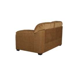 Colton Fabric 2 Seater Sofa in Coffee Brown Color