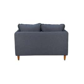 Amelio Velvet 2 Seater Sofa In Blue Colour