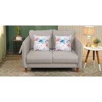 Amelio 2 Seater Sofa In Beige Colour