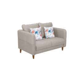 Amelio 2 Seater Sofa In Beige Colour