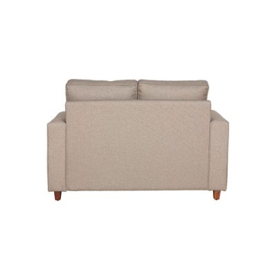 Belindra Fabric 2 Seater Sofa In Brown Colour image