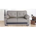 Montario Leatherette 2 Seater Sofa in Beige Colour