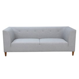 Armando Fabric 3 Seater Sofa In Grey Color