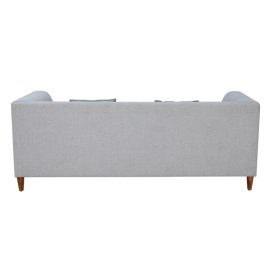 Armando Fabric 3 Seater Sofa In Grey Color