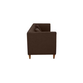 Armando Fabric 3 Seater Sofa In Brown Color