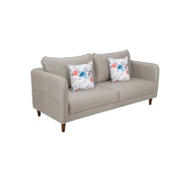 Amelio 3 Seater Sofa In Beige Colour