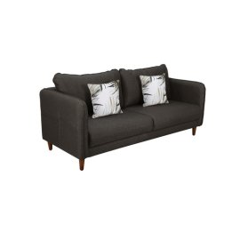 Amelio 3 Seater Sofa In Brown Colour