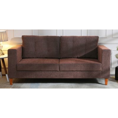 Cindy 3 Seater Sofa in Brown Colour