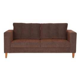 Cindy 3 Seater Sofa in Brown Colour