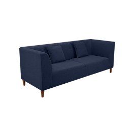 Armando Fabric 3 Seater Sofa In Blue Color