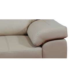 Olaf Fabric 2 Seater Sofa in Beige Colour