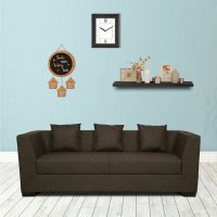 Amida 3 Seater Sofa In Brown Colour