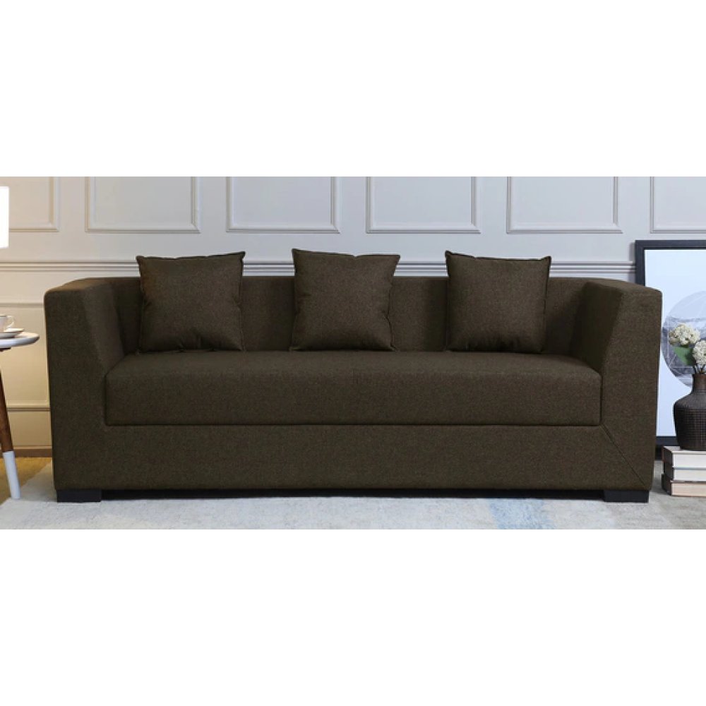 Amida 3 Seater Sofa In Brown Colour