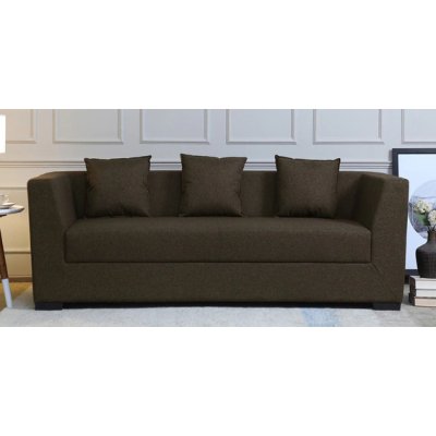 Amida 3 Seater Sofa In Brown Colour