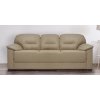 Croma Leatherette 3 Seater Sofa in Light Beige Color