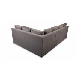 Eva Fabric Pull-Out Sofa Cum Bed in Grey Colour