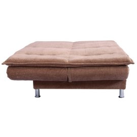 Dolphin Convertible Sofa Cum Bed in Light Brown Colour