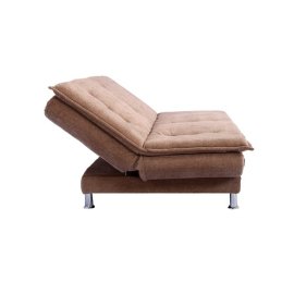 Dolphin Convertible Sofa Cum Bed in Light Brown Colour