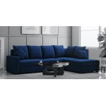 Jordan Fabric LHS Sectional Sofa in Blue Colour